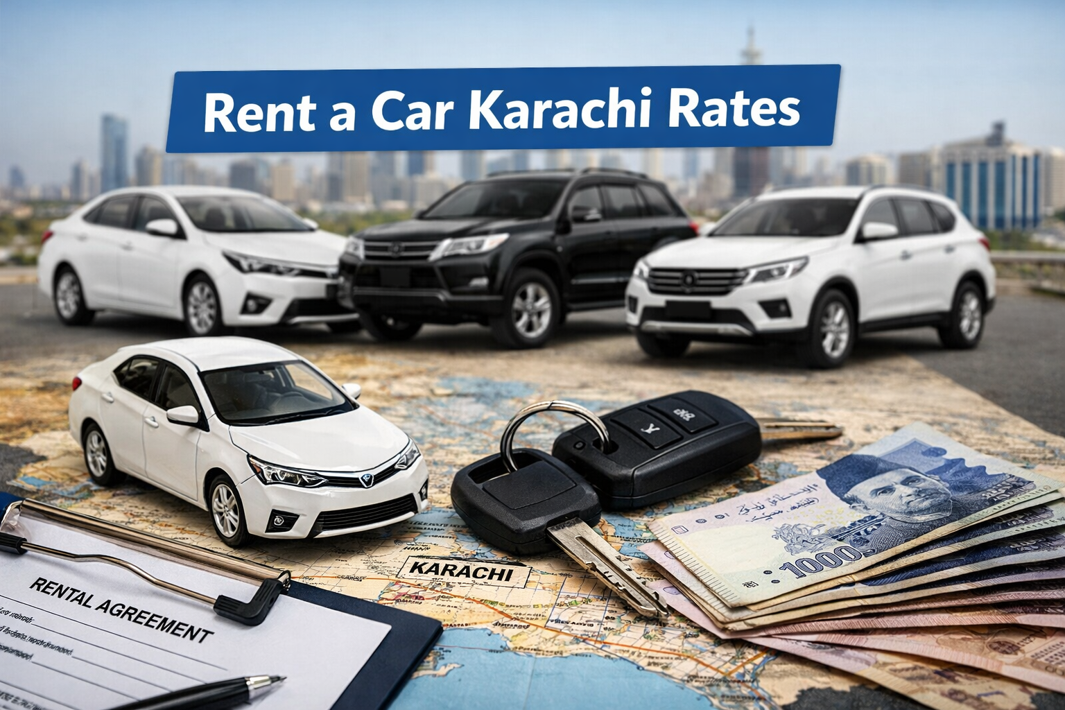Rent a Car Karachi Rates – Complete Guide to Daily, Weekly & Monthly Prices